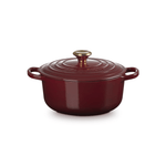 Le Creuset Signature Cast Iron Round Casserole 20cm Garnet