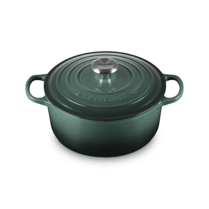 Le Creuset Signature Cast Iron Round Casserole 24cm Artichaut
