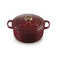 Le Creuset Signature Cast Iron Round Casserole 24cm Garnet