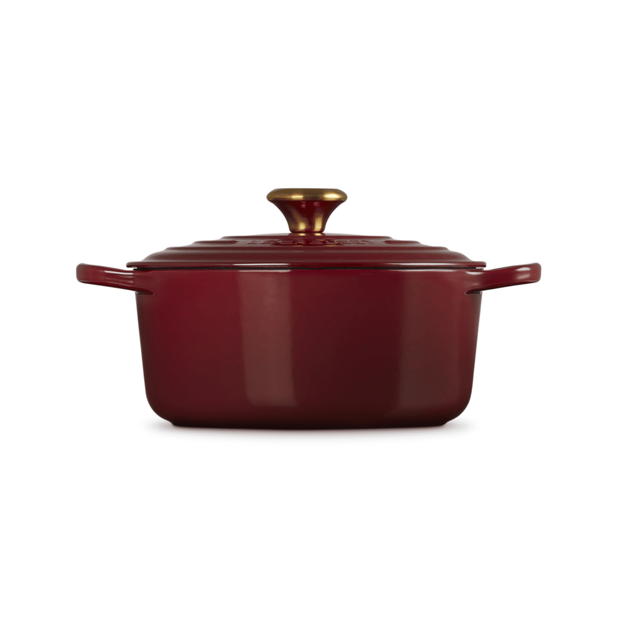 Le Creuset Signature Cast Iron Round Casserole 24cm Garnet