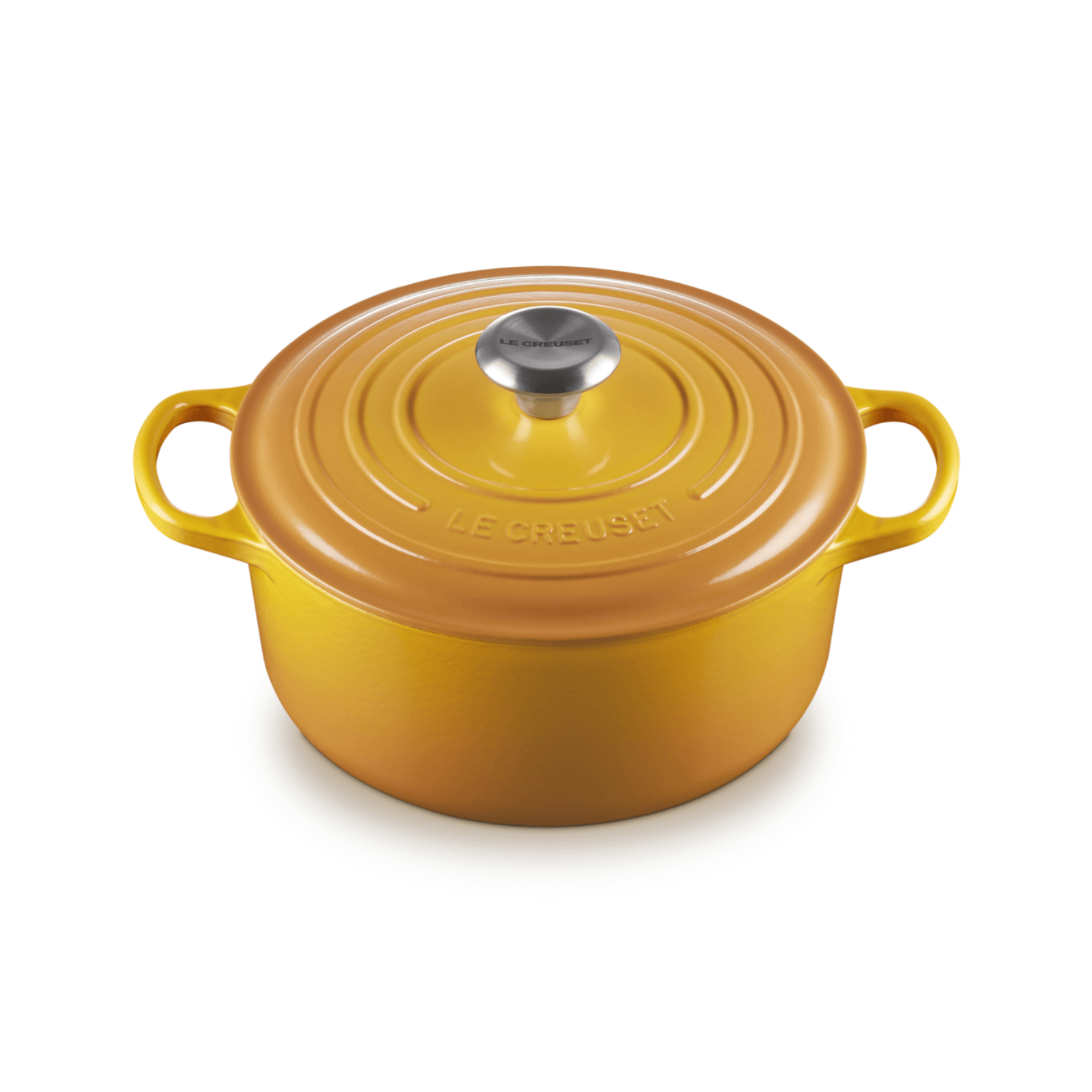 Le Creuset Signature Cast Iron Round Casserole 24cm Nectar