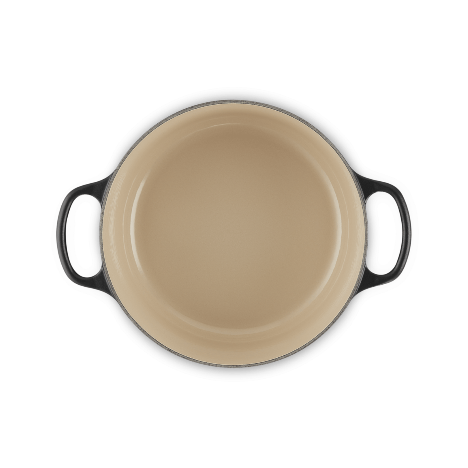 Le Creuset Signature Cast Iron Round Casserole 24cm Satin Black