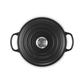 Le Creuset Signature Cast Iron Round Casserole 24cm Satin Black