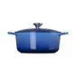 Le Creuset Signature Cast Iron Round Casserole 26cm Azure Blue