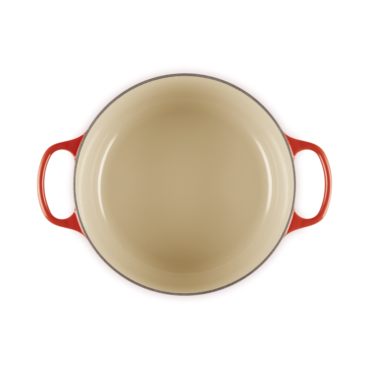 Le Creuset Signature Cast Iron Round Casserole 26cm Cerise