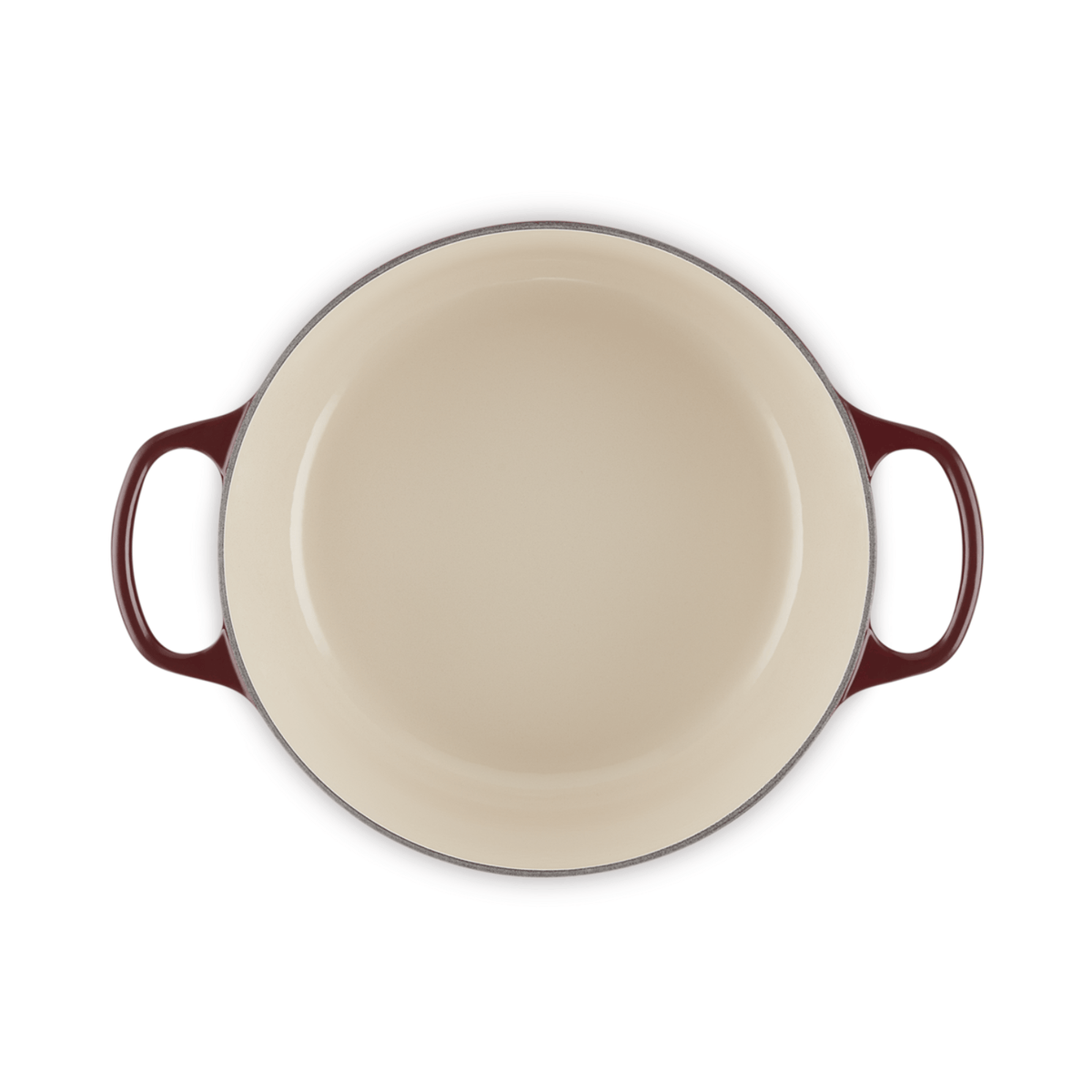 Le Creuset Signature Cast Iron Round Casserole 26cm Garnet