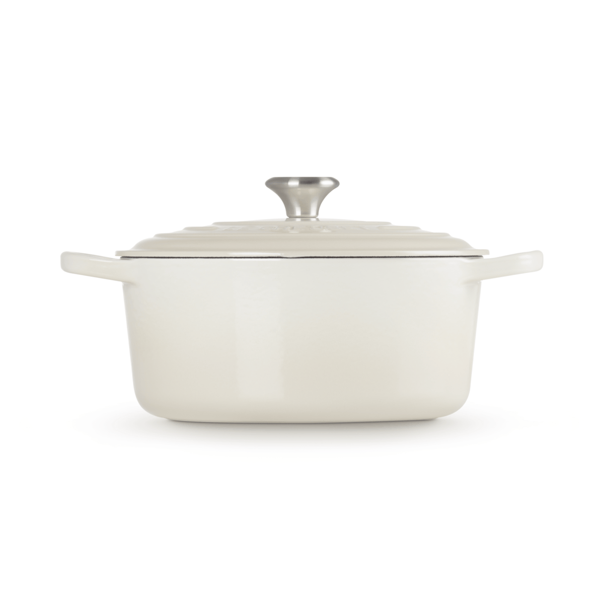 Le Creuset Signature Cast Iron Round Casserole 26cm Meringue