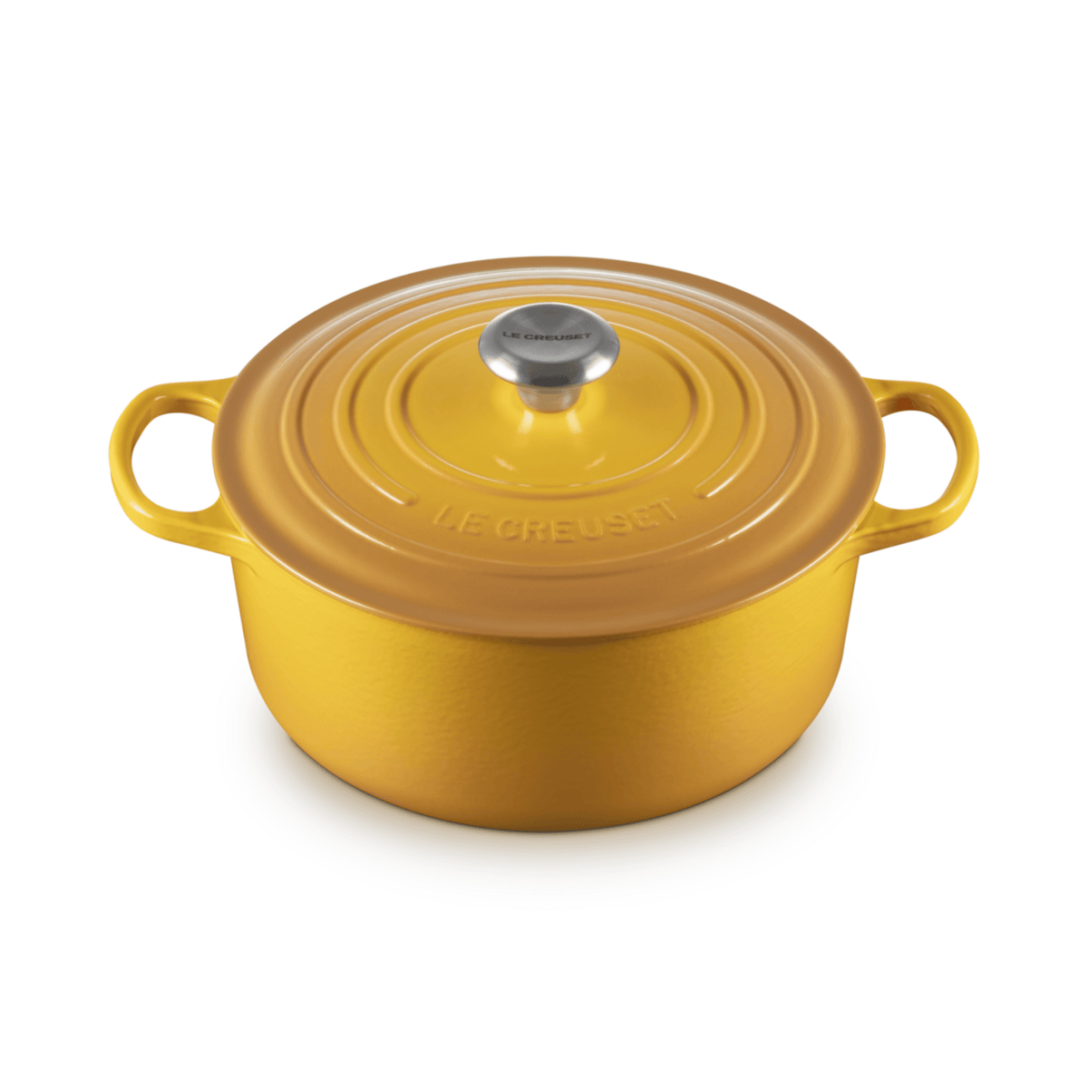Le Creuset Signature Cast Iron Round Casserole 26cm Nectar