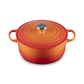 Le Creuset Signature Cast Iron Round Casserole 26cm Volcanic Flame
