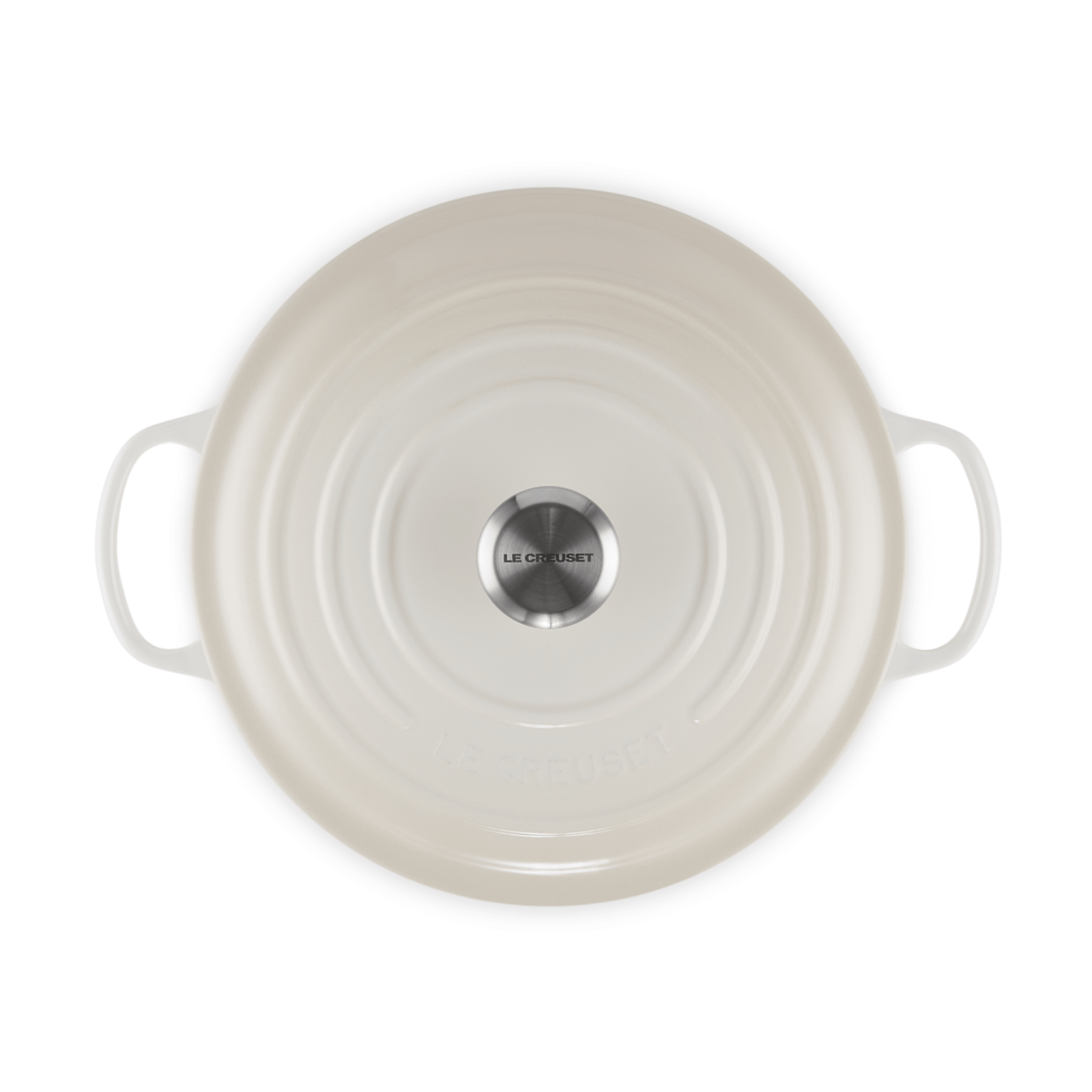 Le Creuset Signature Cast Iron Round Casserole 28cm Meringue