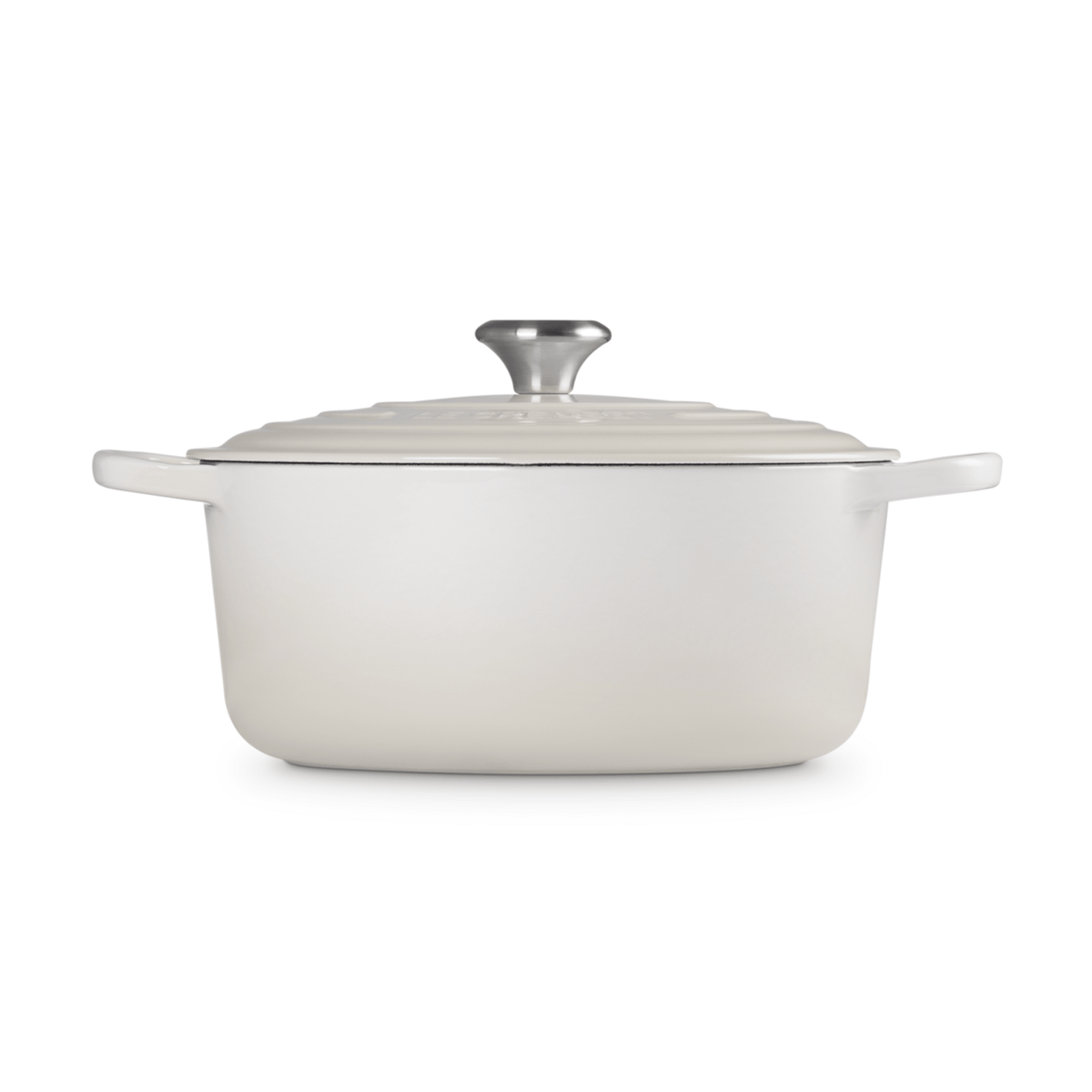 Le Creuset Signature Cast Iron Round Casserole 28cm Meringue
