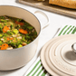 Le Creuset Signature Cast Iron Round Casserole 28cm Meringue