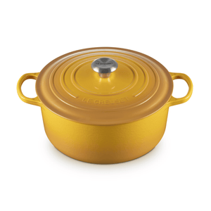 Le Creuset Signature Cast Iron Round Casserole 28cm Nectar