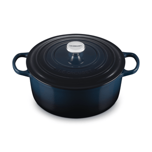 Le Creuset Signature Cast Iron Round Casserole 28cm Nuit