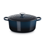 Le Creuset Signature Cast Iron Round Casserole 28cm Nuit