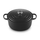 Le Creuset Signature Cast Iron Round Casserole 28cm Satin Black