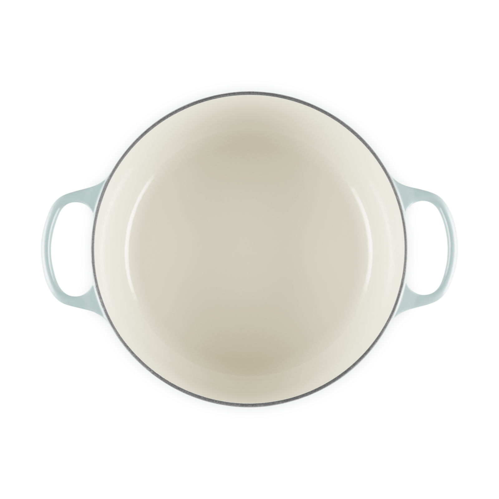Le Creuset Signature Cast Iron Round Casserole 28cm Sea Salt