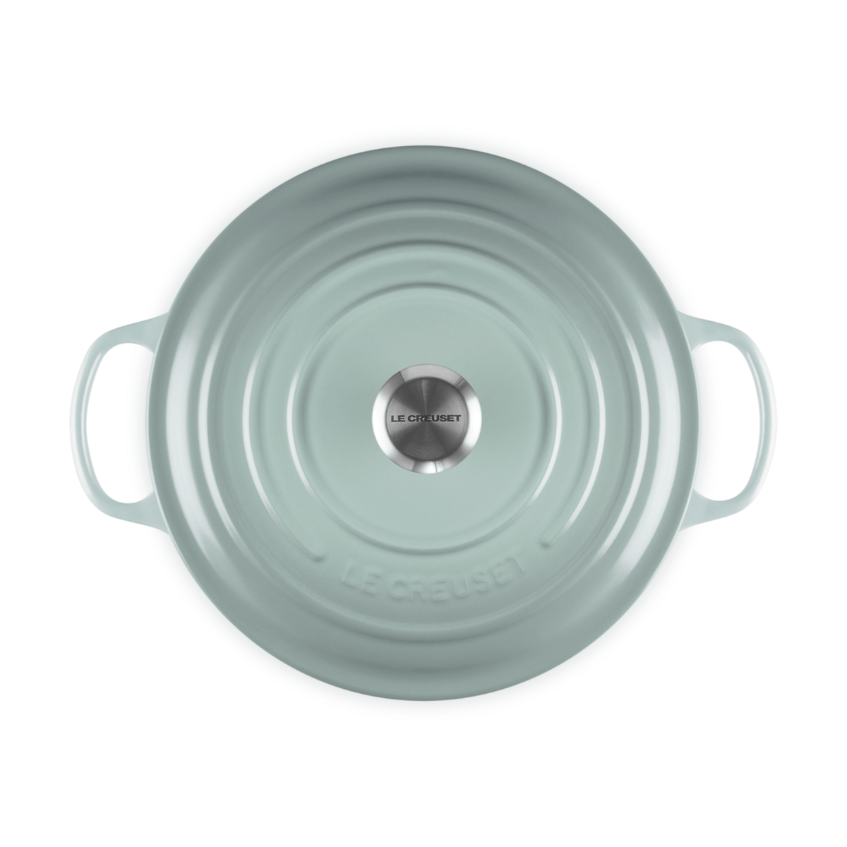 Le Creuset Signature Cast Iron Round Casserole 28cm Sea Salt