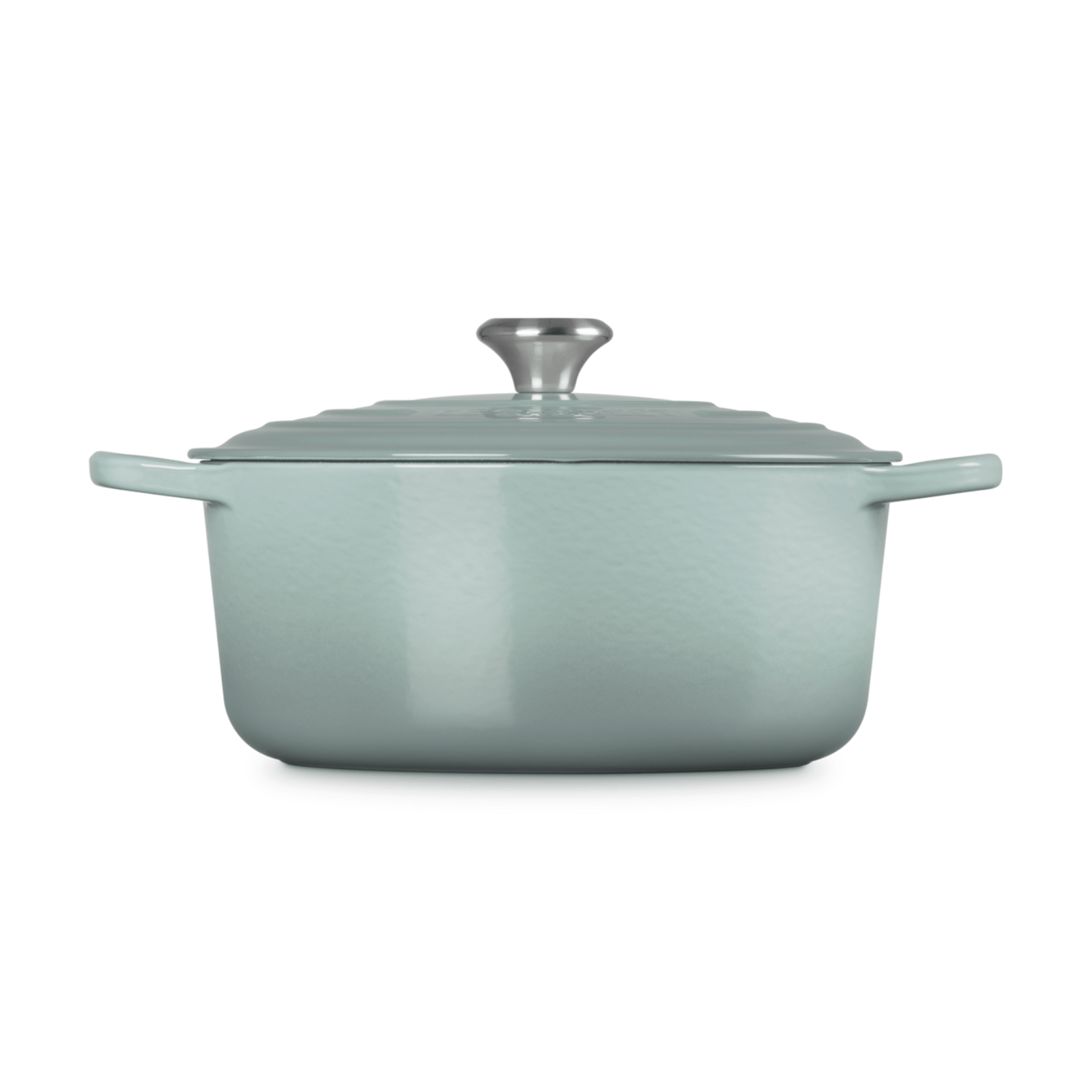 Le Creuset Signature Cast Iron Round Casserole 28cm Sea Salt