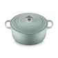 Le Creuset Signature Cast Iron Round Casserole 28cm Sea Salt