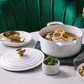 Le Creuset Signature Cast Iron Round Casserole 28cm White