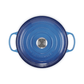 Le Creuset Signature Cast Iron Shallow Casserole 26cm Azure Blue