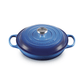 Le Creuset Signature Cast Iron Shallow Casserole 26cm Azure Blue