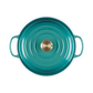 Le Creuset Signature Cast Iron Shallow Casserole 26cm Bleu Riviera