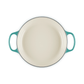 Le Creuset Signature Cast Iron Shallow Casserole 26cm Bleu Riviera