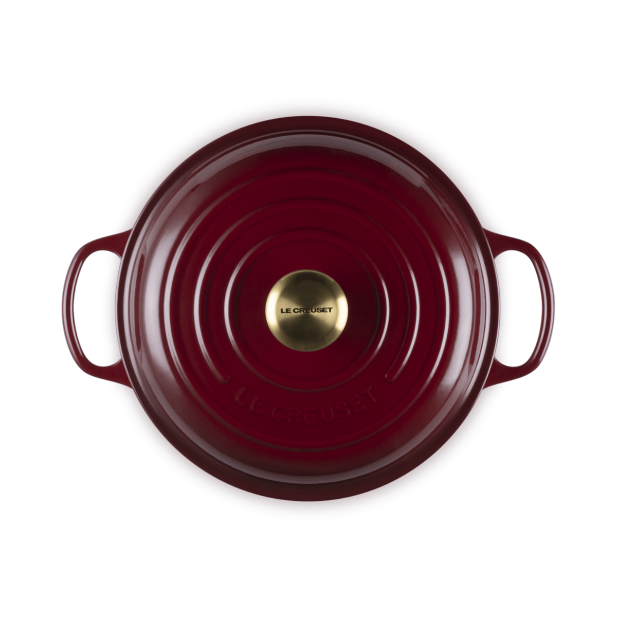 Le Creuset Signature Cast Iron Shallow Casserole 26cm Garnet