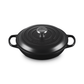 Le Creuset Signature Cast Iron Shallow Casserole 26cm Satin Black