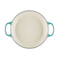 Le Creuset Signature Cast Iron Shallow Casserole 30cm Bleu Riviera