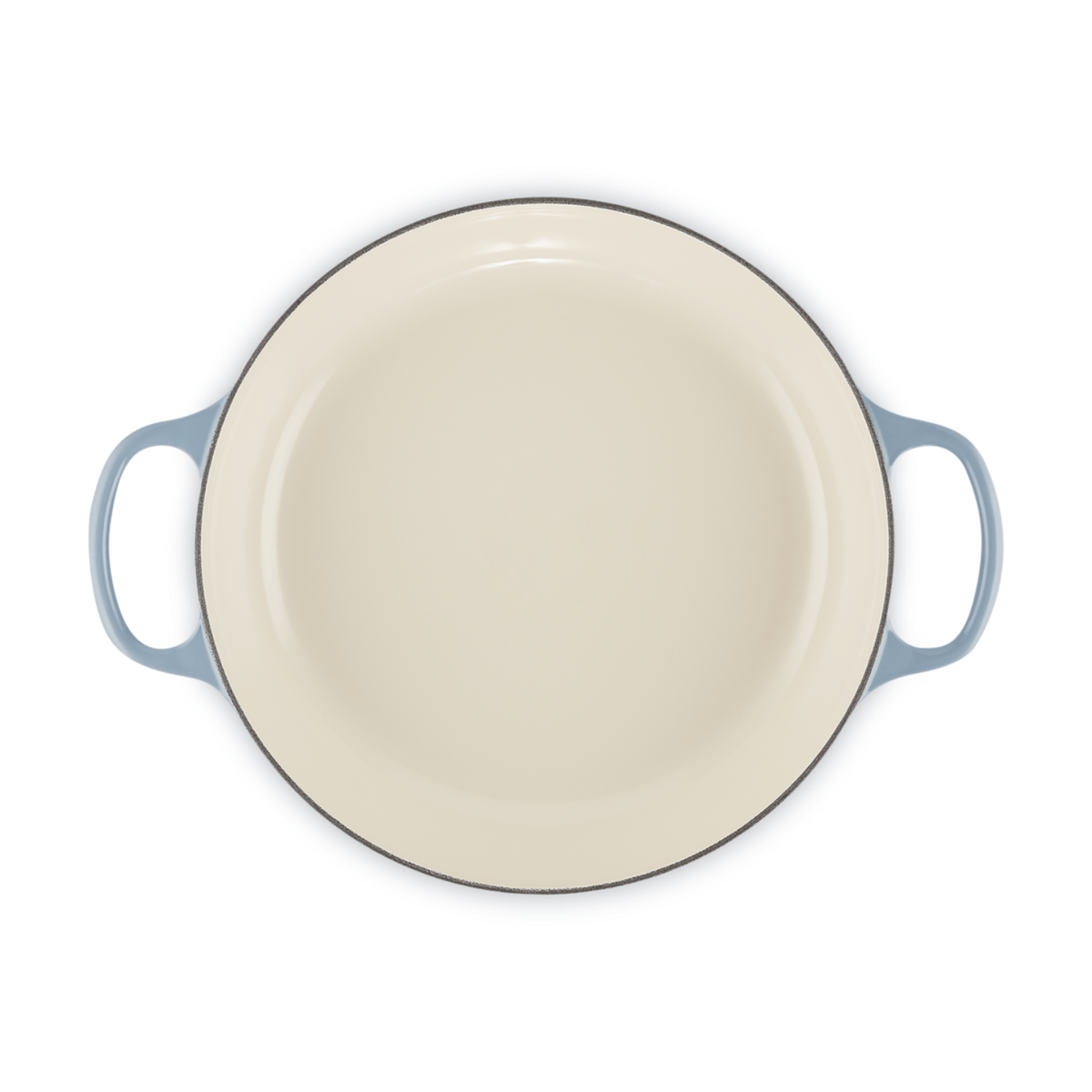 Le Creuset Signature Cast Iron Shallow Casserole 30cm Chambray