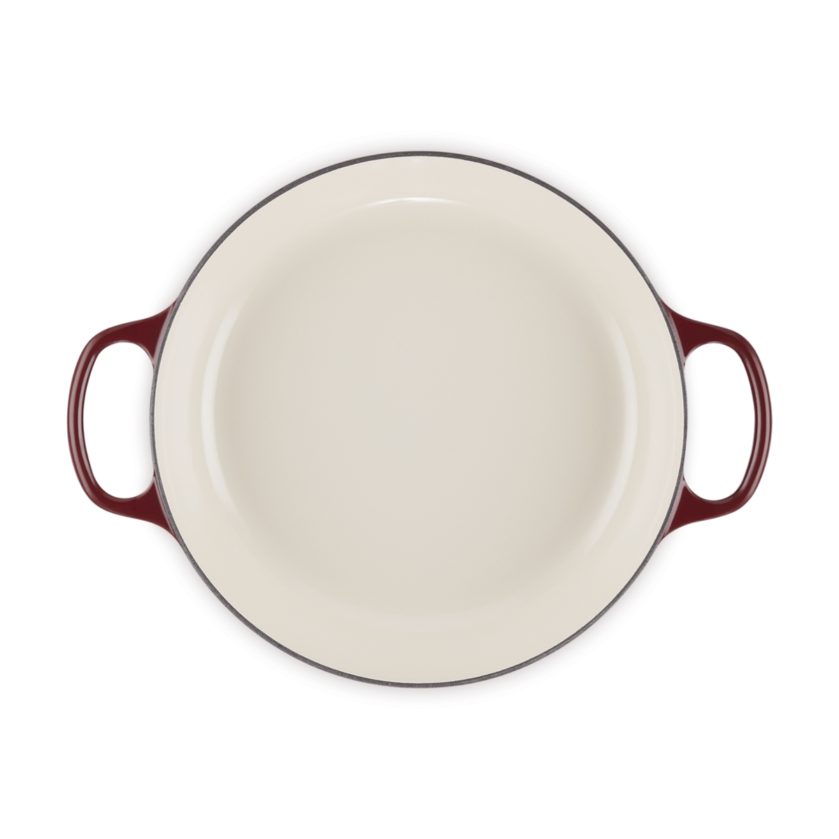 Le Creuset Signature Cast Iron Shallow Casserole 30cm Garnet