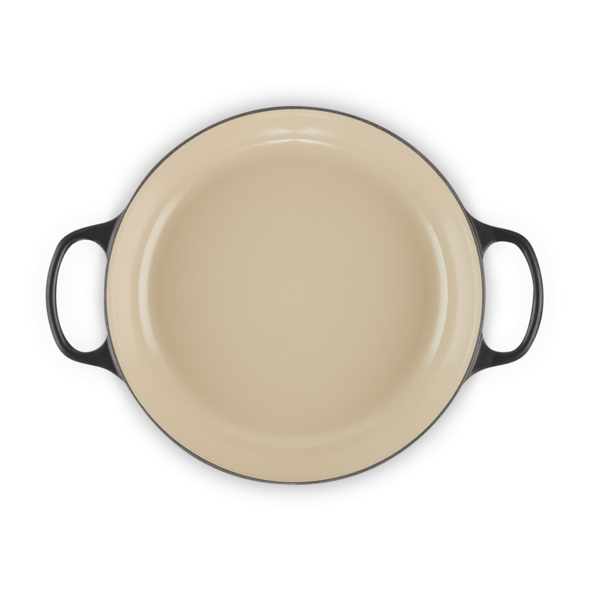 Le Creuset Signature Cast Iron Shallow Casserole 30cm Satin Black