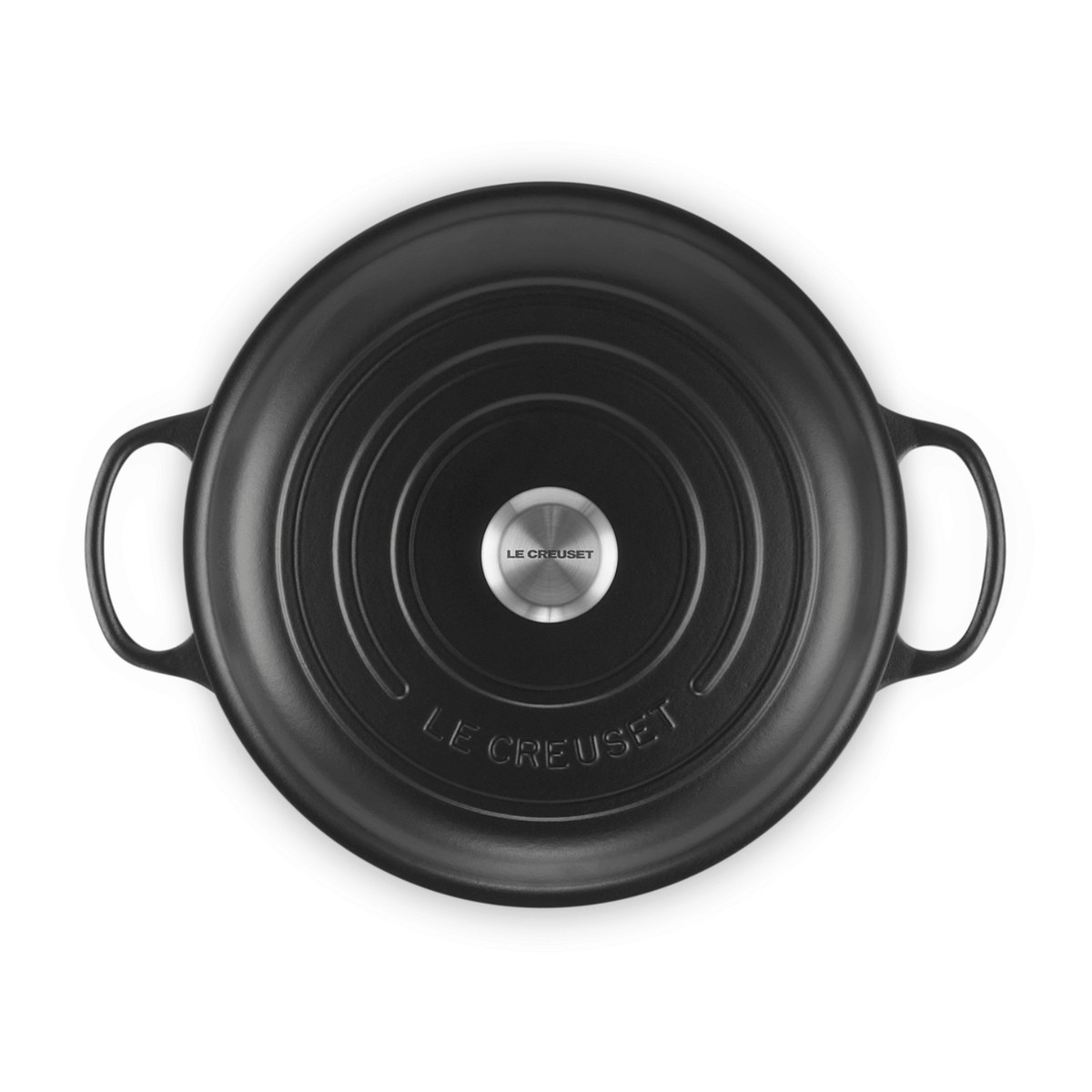 Le Creuset Signature Cast Iron Shallow Casserole 30cm Satin Black