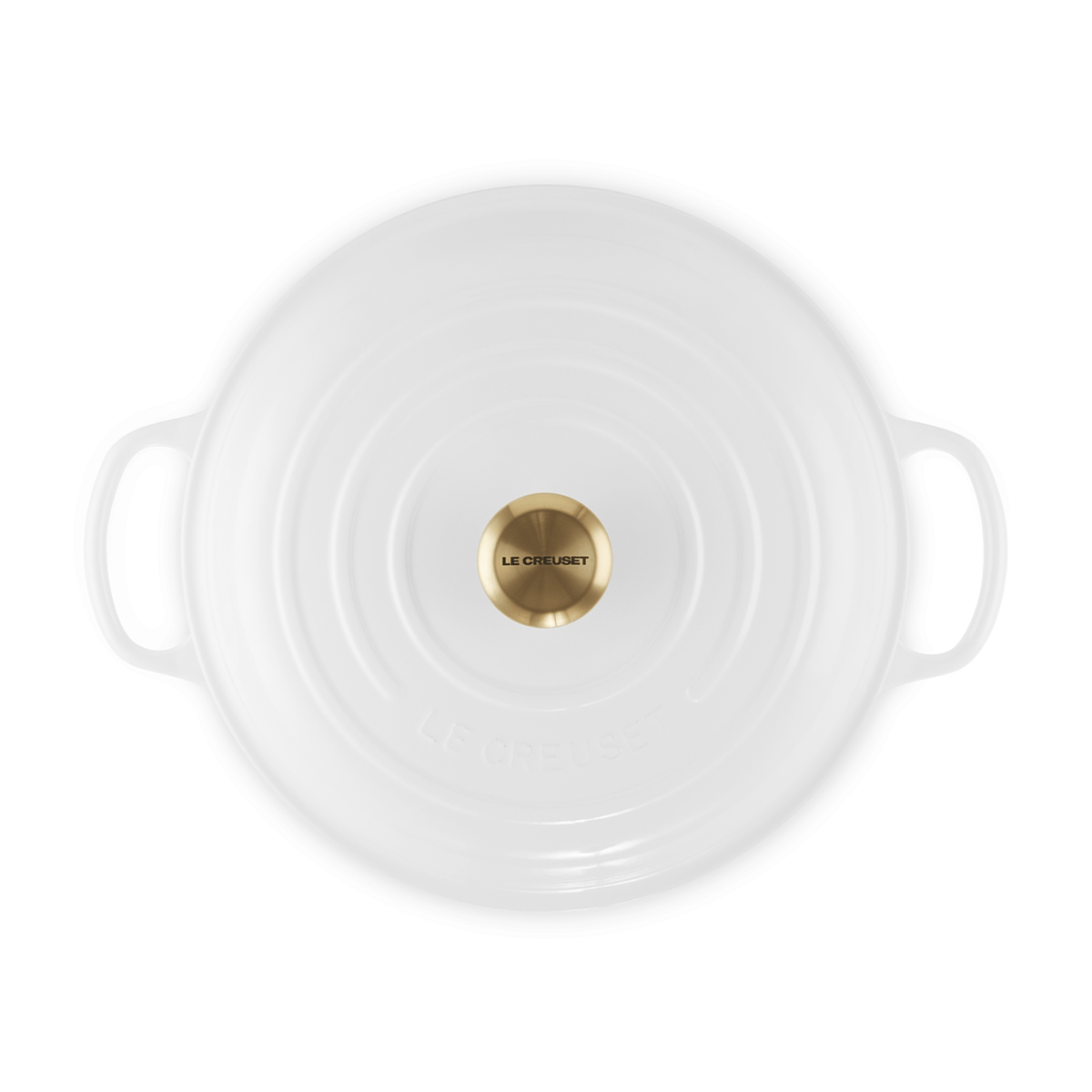 Le Creuset Signature Cast Iron Shallow Casserole 30cm White