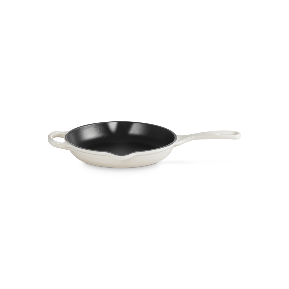 Le Creuset Signature Cast Iron Skillet 20cm Meringue