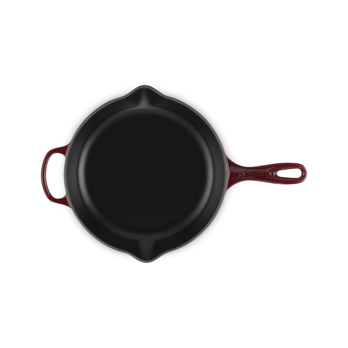Le Creuset Signature Cast Iron Skillet 26cm Garnet