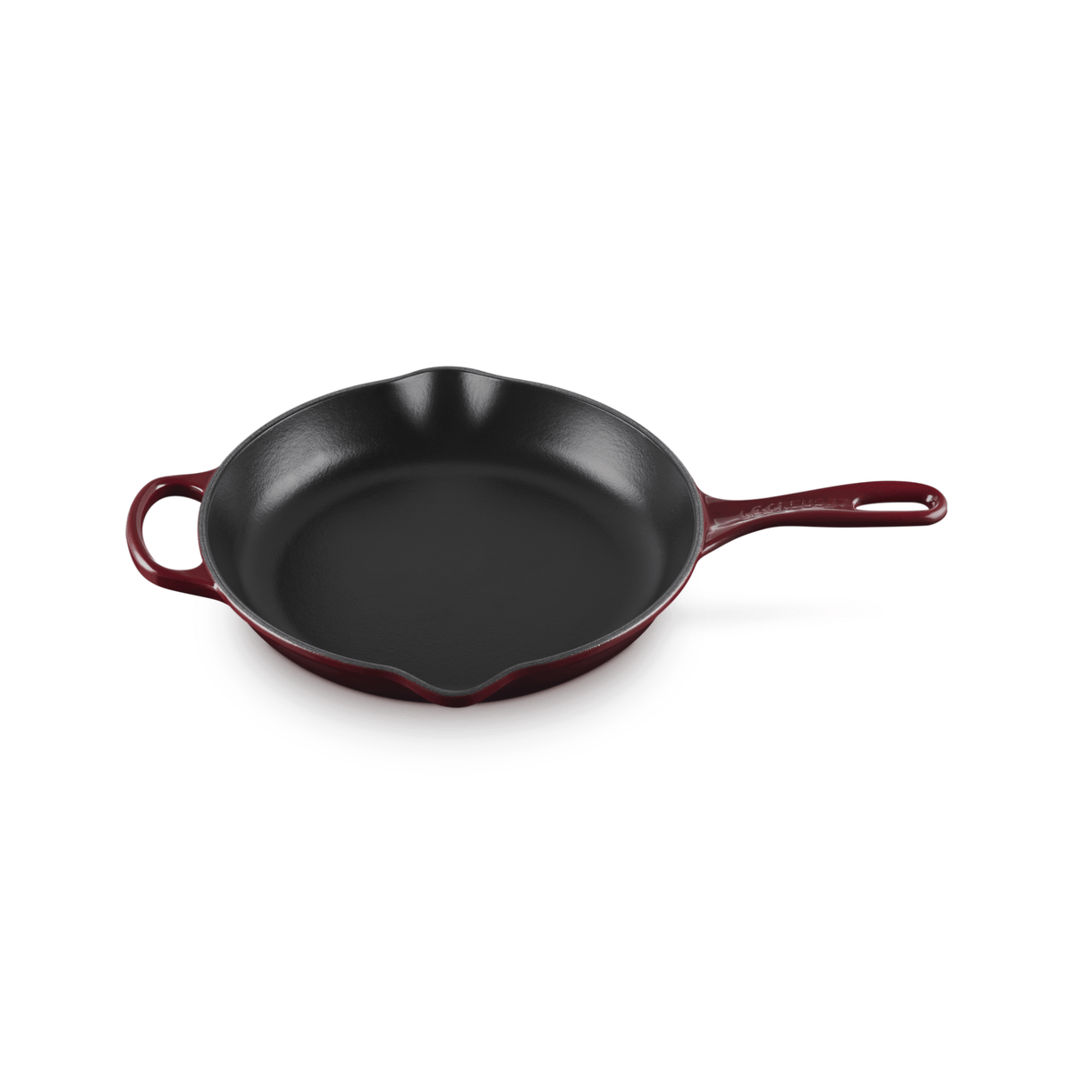 Le Creuset Signature Cast Iron Skillet 26cm Garnet