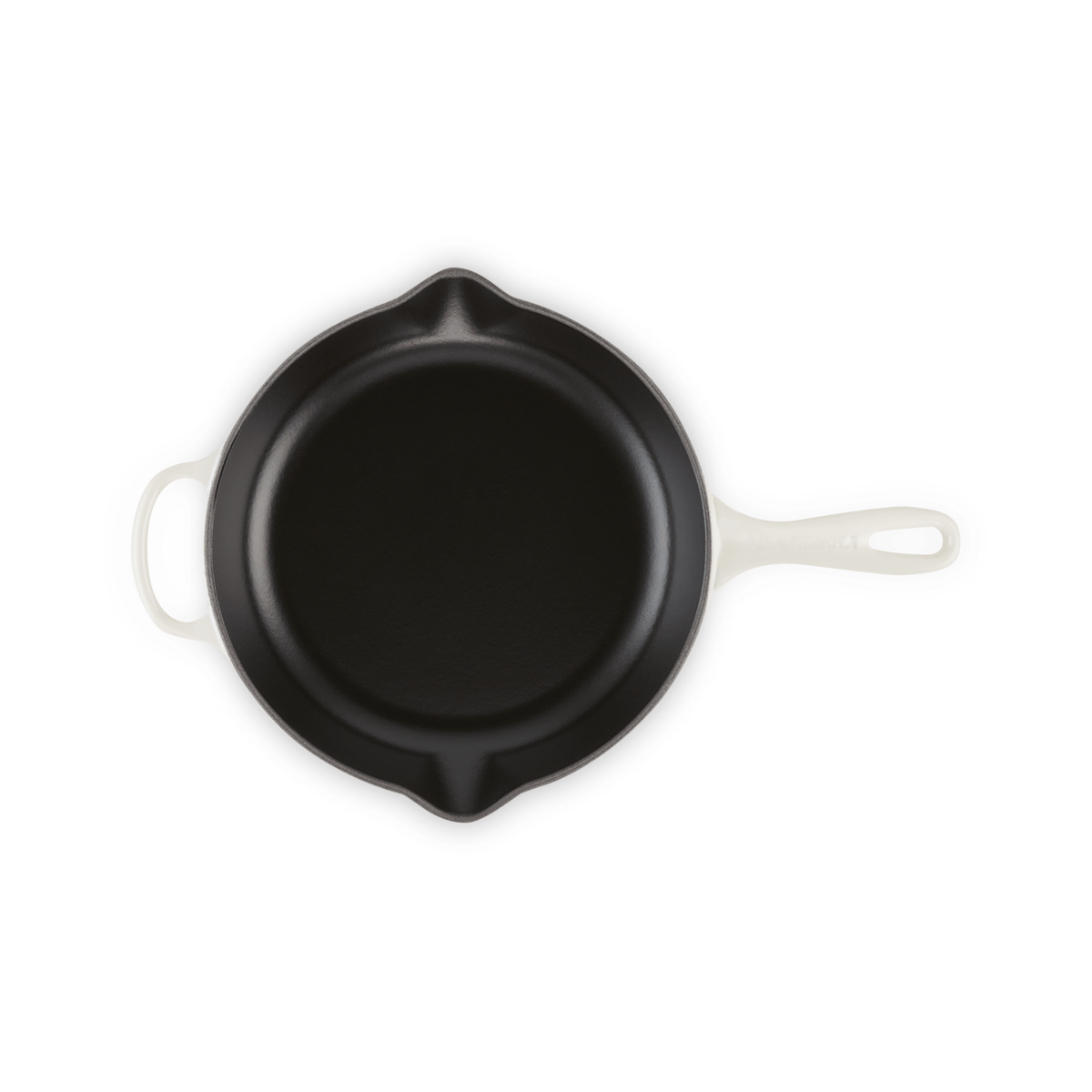 Le Creuset Signature Cast Iron Skillet 26cm Meringue