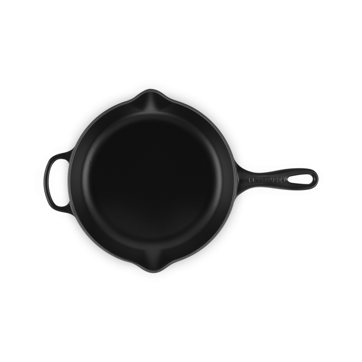 Le Creuset Signature Cast Iron Skillet 26cm Satin Black