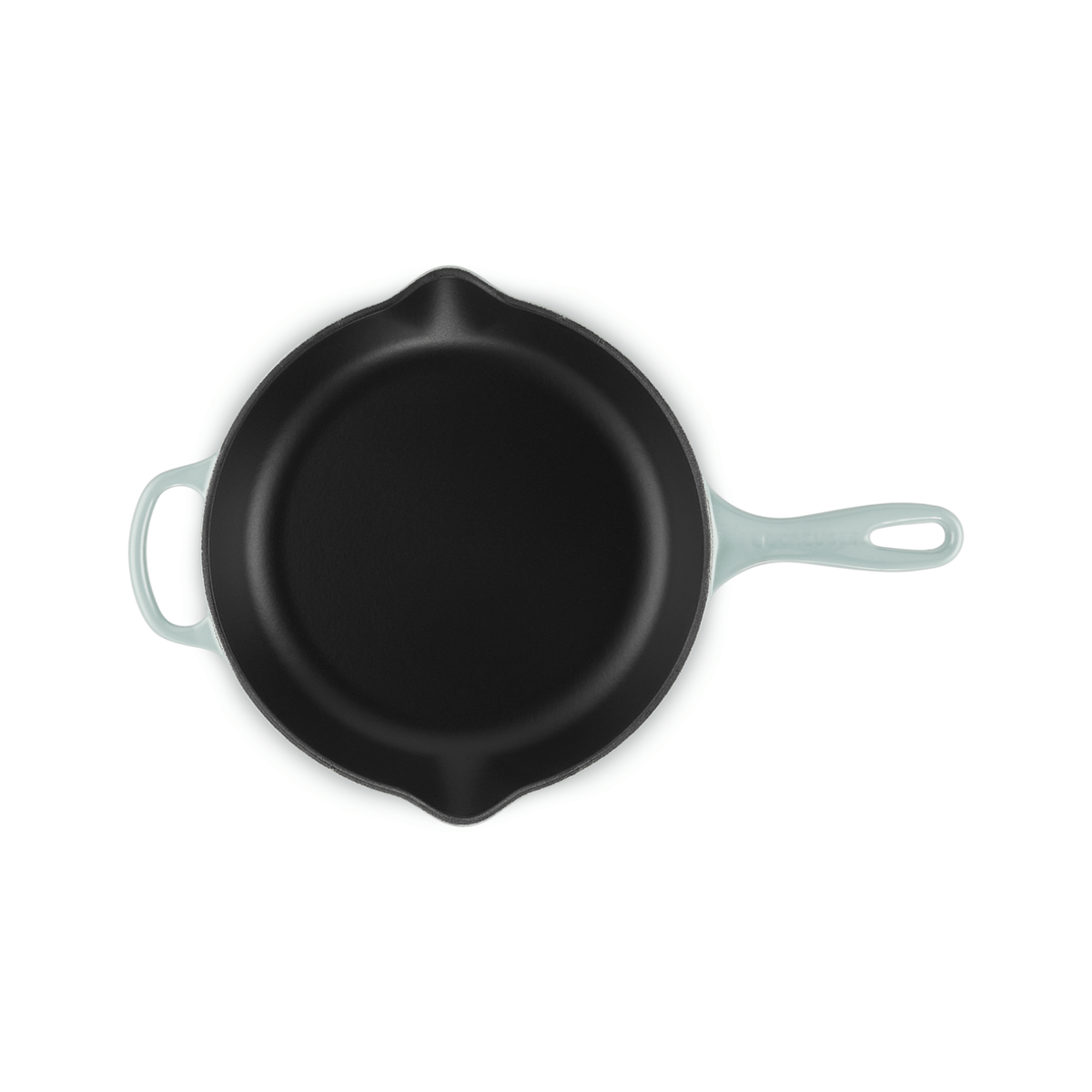 Le Creuset Signature Cast Iron Skillet 26cm Sea Salt