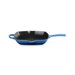 Le Creuset Signature Cast Iron Square Grillit 26cm Azure Blue