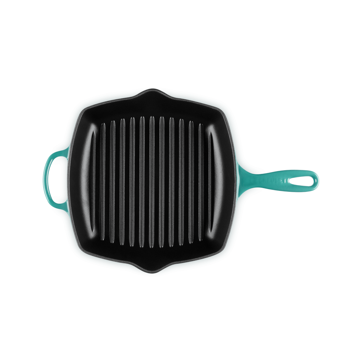 Le Creuset Signature Cast Iron Square Grillit 26cm Bleu Riviera