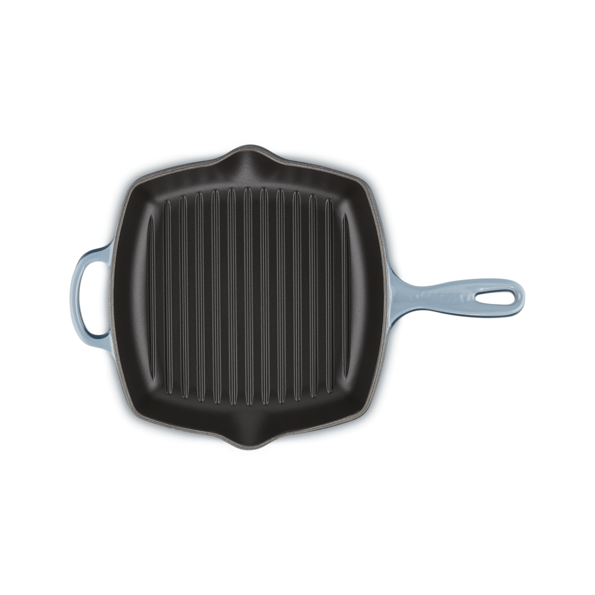 Le Creuset Signature Cast Iron Square Grillit 26cm Chambray