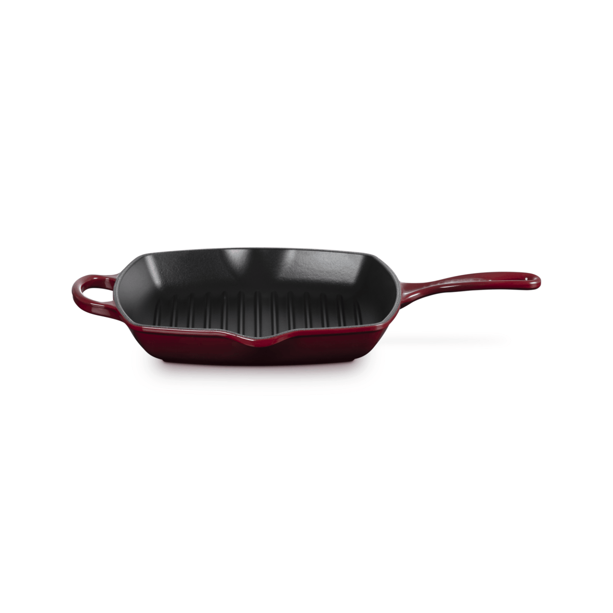Le Creuset Signature Cast Iron Square Grillit 26cm Garnet