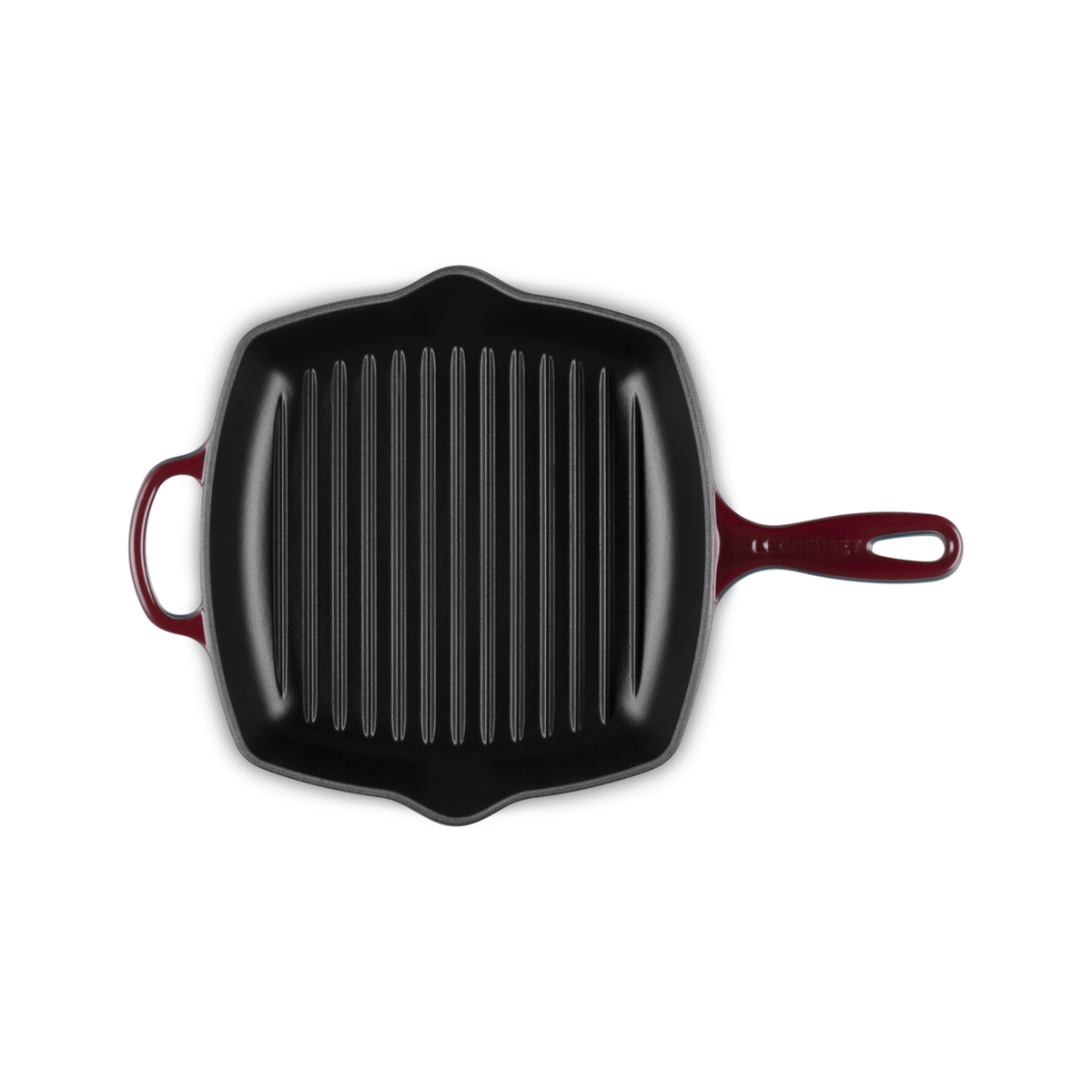 Le Creuset Signature Cast Iron Square Grillit 26cm Garnet