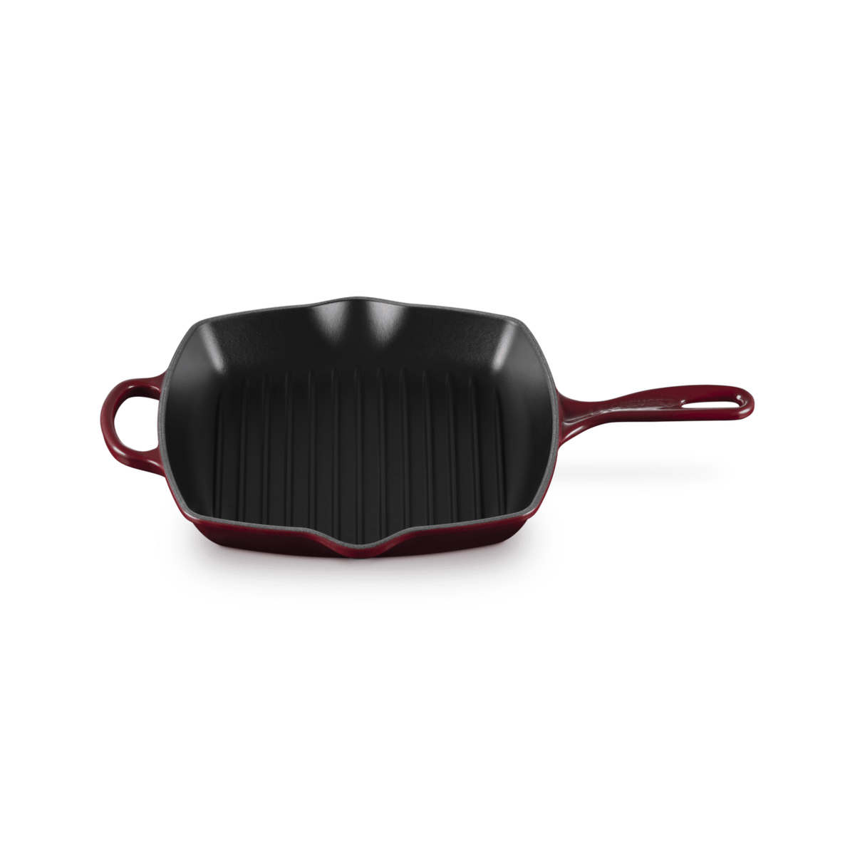 Le Creuset Signature Cast Iron Square Grillit 26cm Garnet