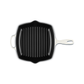 Le Creuset Signature Cast Iron Square Grillit 26cm Meringue